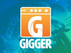 Gigger Logo on BG