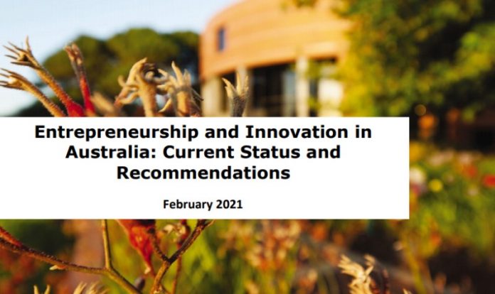 Entrepreneurship and Innovation in Australia: Current Status and Recommendations