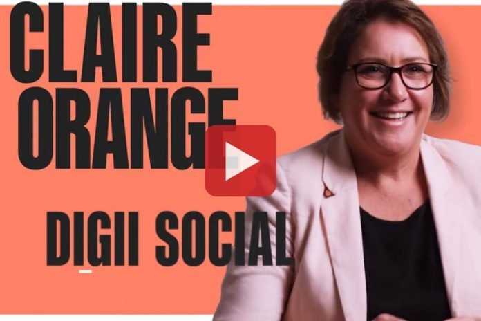 Claire Orange Digii Social